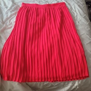 Neon Pink Banana Republic Skirt